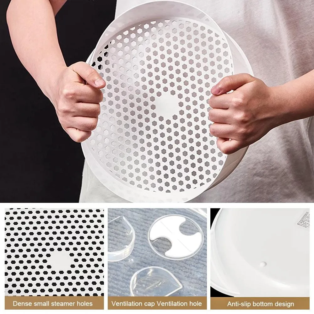 2-Tier Microwave Steamer | Multi-Function Cooking