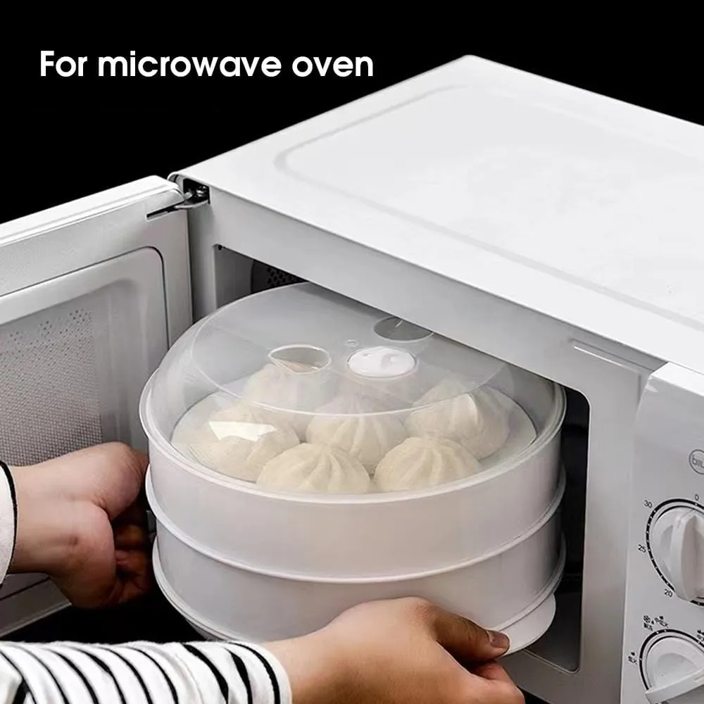 2-Tier Microwave Steamer | Multi-Function Cooking