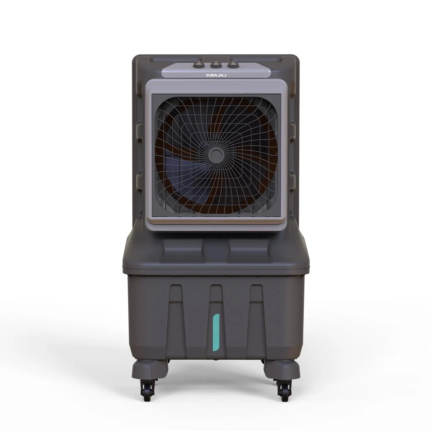 Bajaj X Force 100 Litre Desert Air Cooler For Home | Honeycomb Cooling Pads | 100Ft Air Throw | 3-Speed Control | 3 Yrs Warranty (1 Yr Standard   2 Yrs Extended Warranty)【Grey】