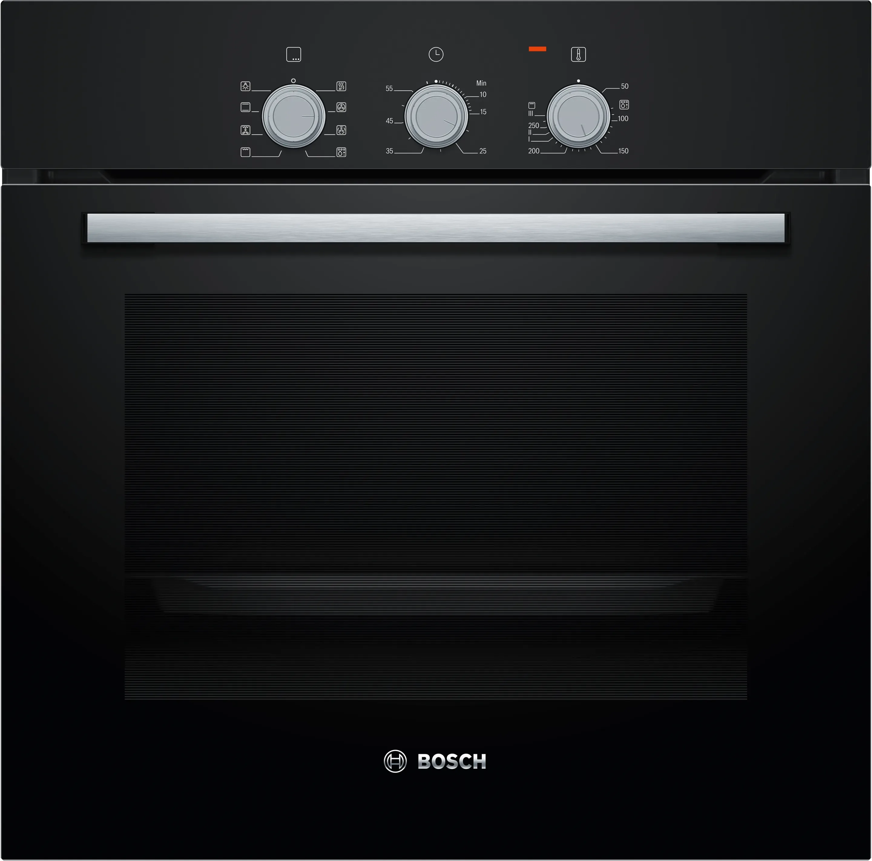 Bosch HBF031BA0I Serie 2 66L Built-In Oven (Black, EcoClean, Fast Preheat, 5 Cooking Modes)