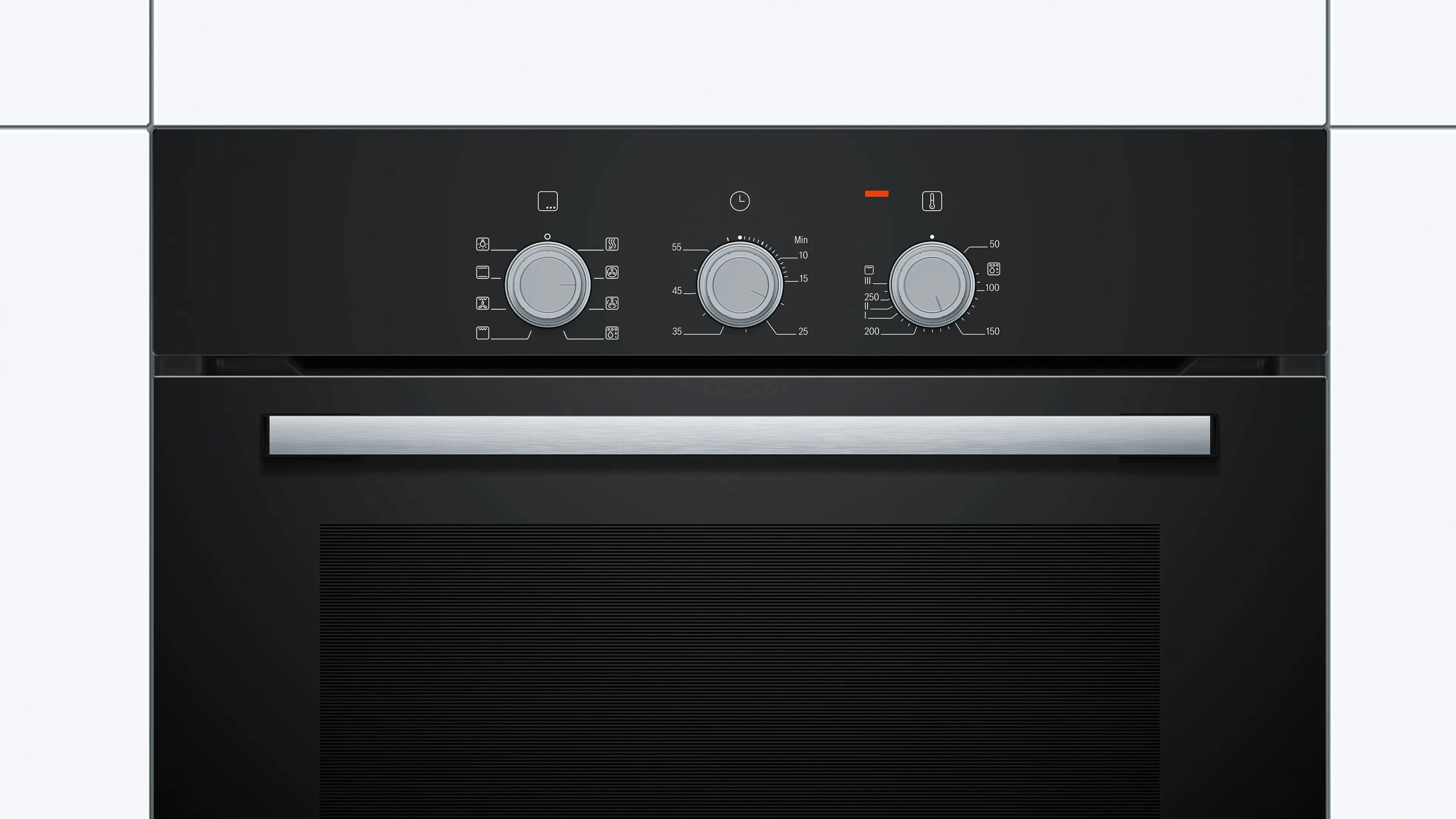 Bosch HBF031BA0I Serie 2 66L Built-In Oven (Black, EcoClean, Fast Preheat, 5 Cooking Modes)