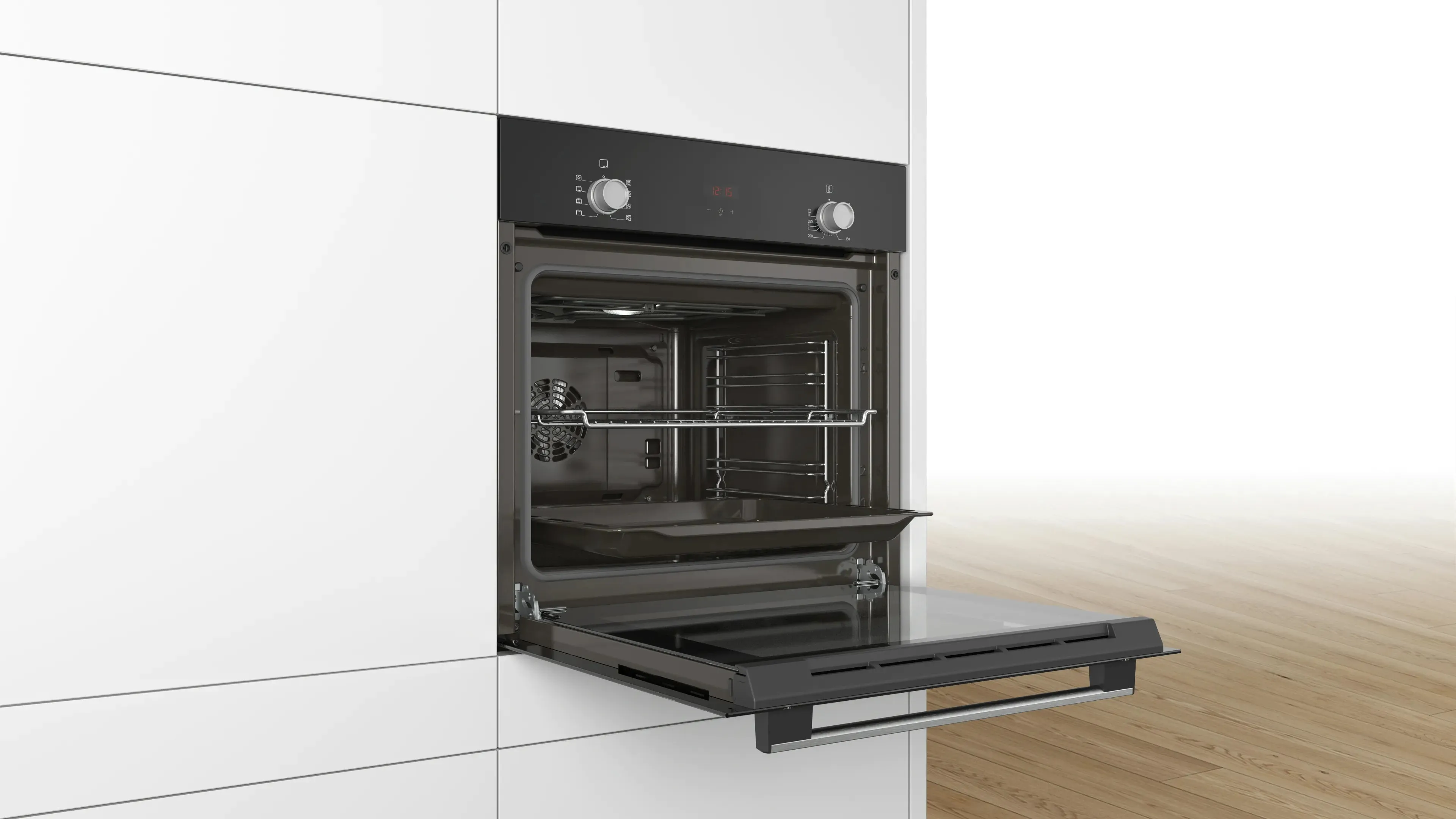 Bosch HBF532BA0I Series 2 Built-in oven 60 x 60 cm Black