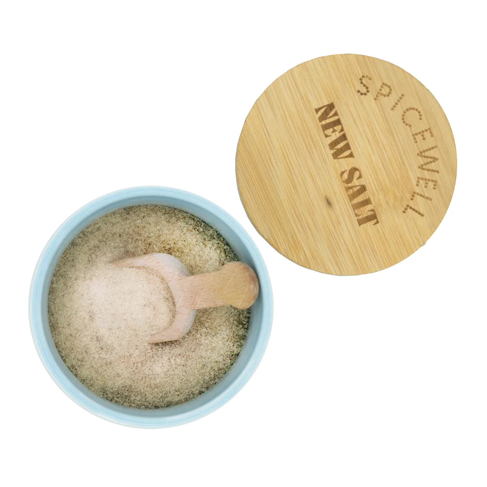 Ceramic Salt & Pepper Cellars   Scoops by Spicewell