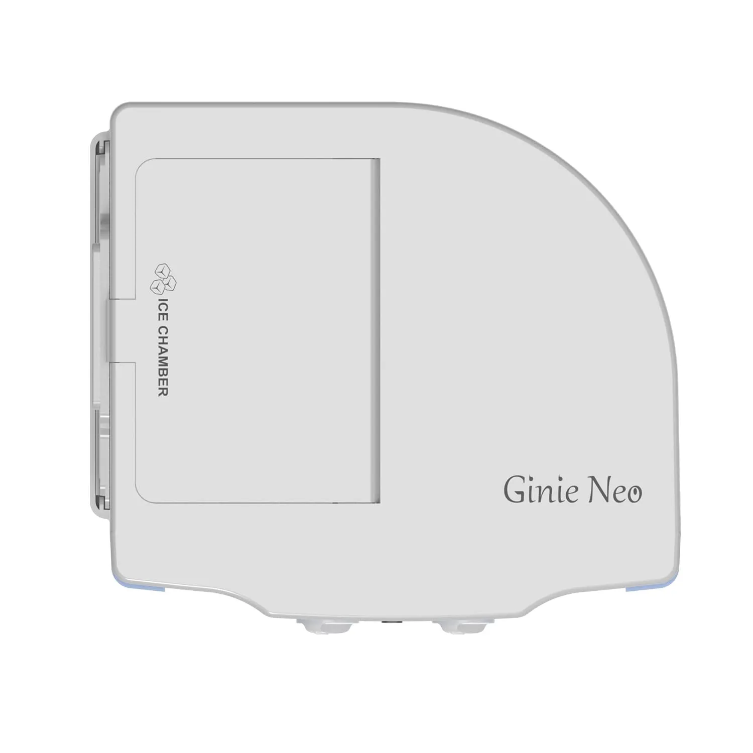 Crompton Ginie Neo Table-Top Personal Air Cooler- 10 Litre with 4-Way Air Deflection and High Density Honeycomb pads; White & Blue