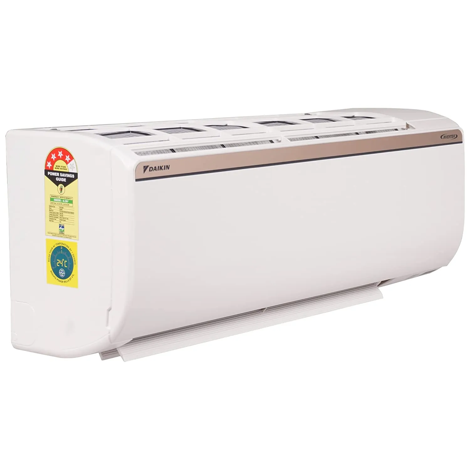 Daikin FTHT35UV16  1 Ton 3 Star Hot & Cold Heat Pump Inverter Split Air Conditioners (Copper)