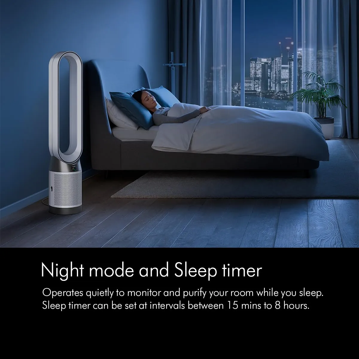 Dyson Air Purifier TP10 Cool Gen1 | Covers 600 Sq. Ft| Advanced HEPA H13 filtration