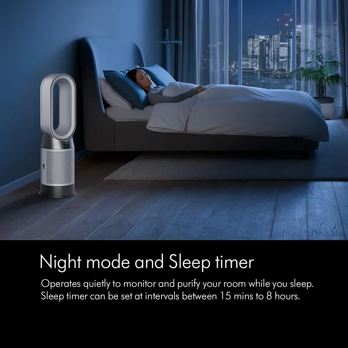 Dyson HP10 Gen1 Air Purifier Hot & Cold | HEPA H13 Filter | 350° Oscillation | Air Multiplier™ Technology | Auto Mode | Black/Nickel