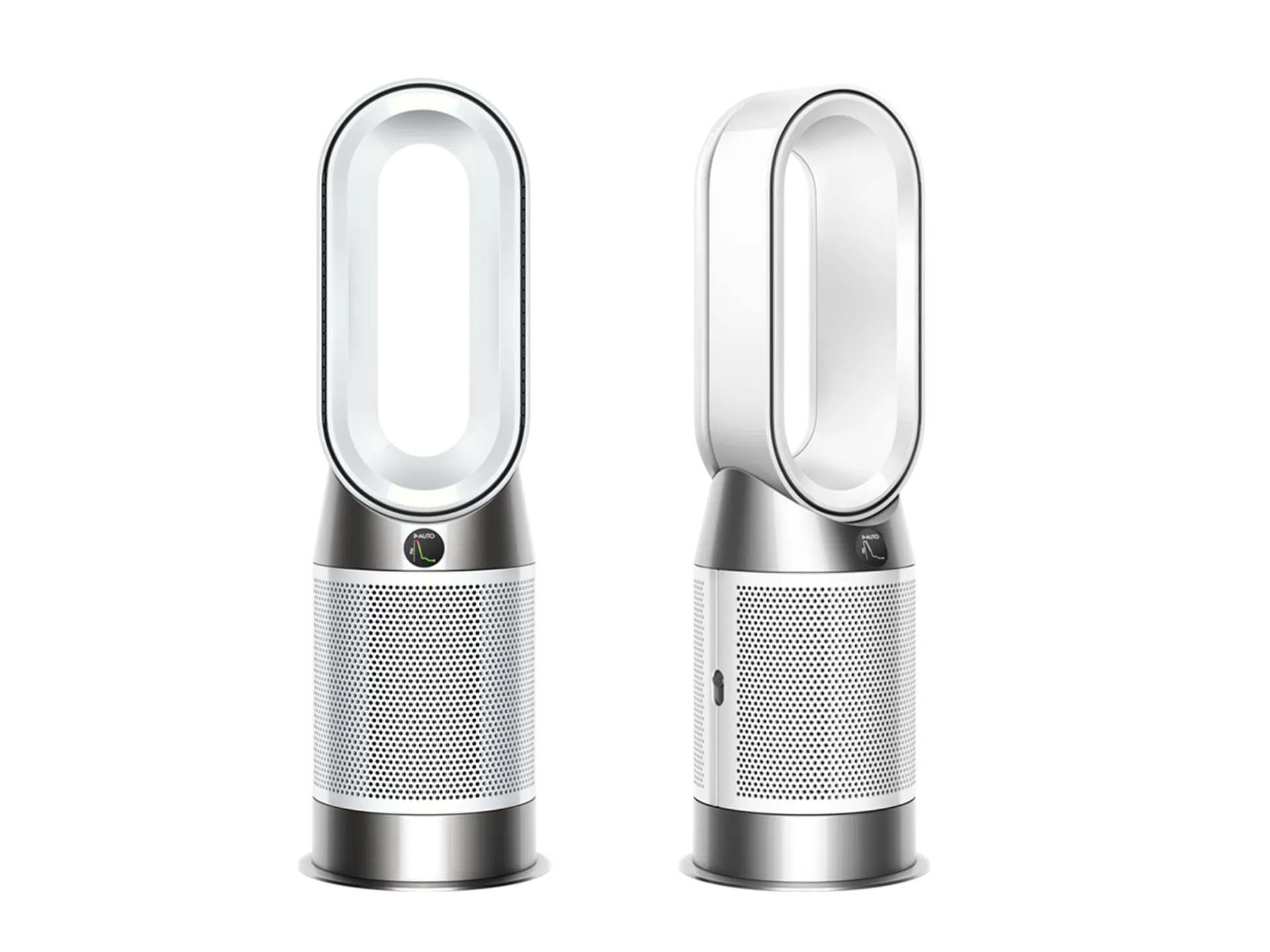 Dyson HP10 Hot Cool Gen1 Air Purifier – HEPA H13 Filter, 99.95% Filtration, Heating & Cooling, 350° Oscillation, Real-Time Air Monitoring (White/Silver)