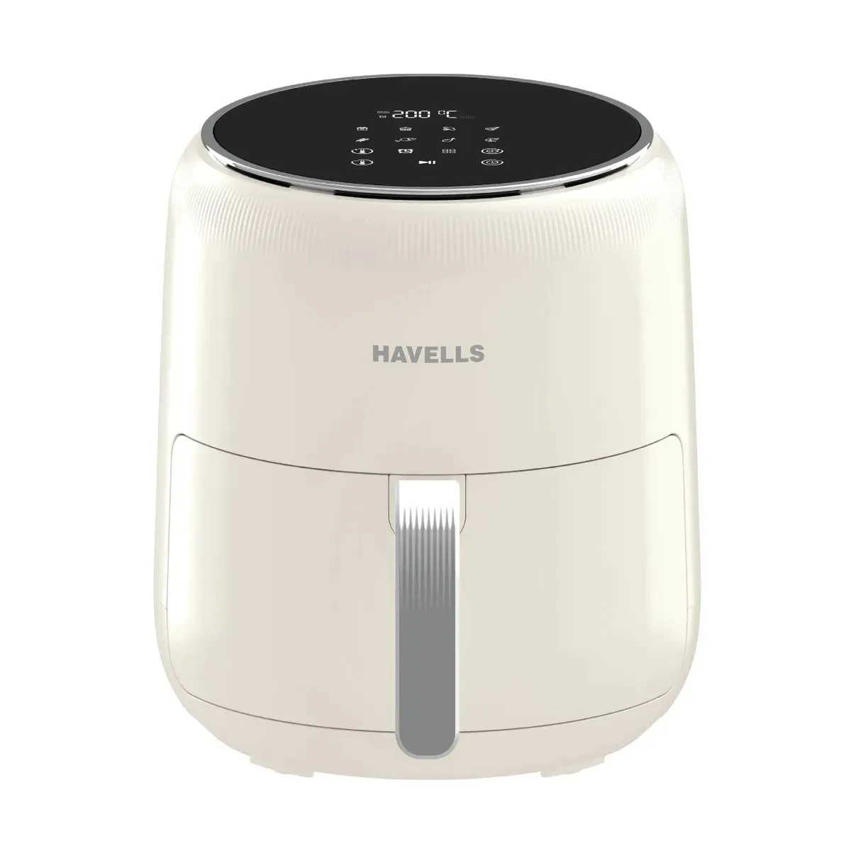 Havells Prolife Neo 4.5 L Air Fryer|Digital Display With Led|8 Pre Set Menu|Auto Shutoff|Cool Touch Handle|60 Min Timer|1500W| Ivory
