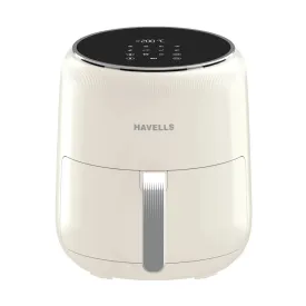 Havells Prolife Neo 4.5 L Air Fryer|Digital Display With Led|8 Pre Set Menu|Auto Shutoff|Cool Touch Handle|60 Min Timer|1500W| Ivory
