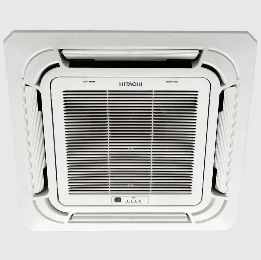 Hitachi RAG136HGDA3Q 3.0 Ton 1 Star Fixed Speed Cassette AC – Ceiling Mounted, R410A Rotary Compressor, Powerful Commercial Cooling