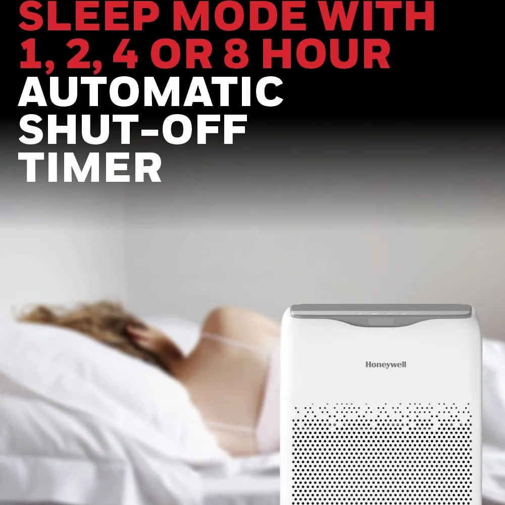 Honeywell Air Touch V2 Air Purifier | H13 HEPA & Activated Carbon | 4-Stage Filtration | Covers 388 Sq.Ft | Real-Time PM2.5 Display | Silent Operation | White
