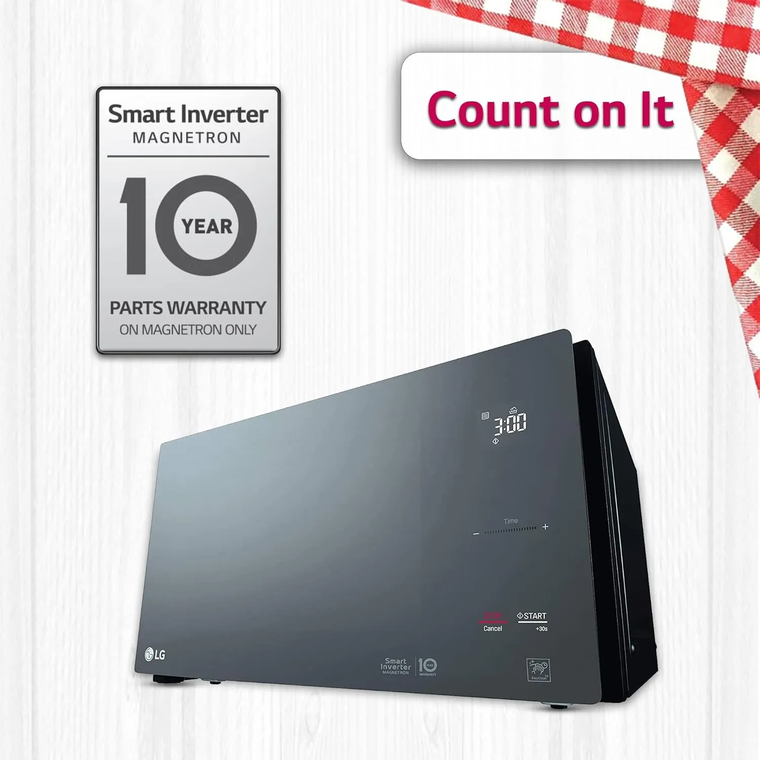 LG MS4295DIS 42 L Solo Microwave Oven (Black)