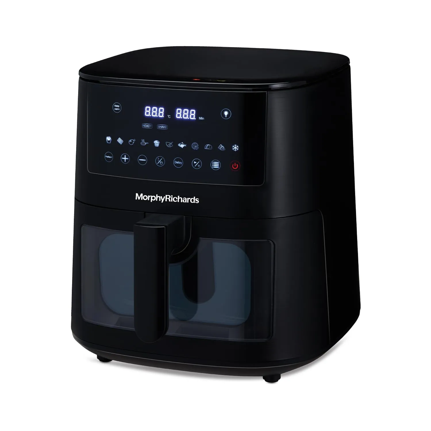 Morphy Richards Crystal Crysp transparent Air fryer for home | See through air fryer oven | 6.5L healthy air-fryer