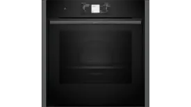 Neff B64CT73G0B N90 Slide and Hide Built-In Electric Single Oven Graphite