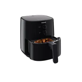 Philips Air Fryer HD9200/60 uses up to 90% less fat, 1400W, 4.1 Ltr, with Rapid Air Technology (Black)