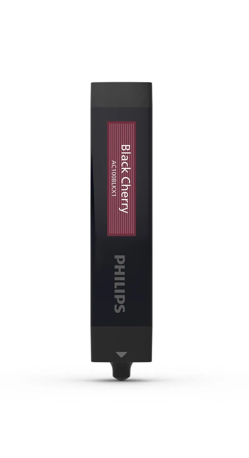 Philips Cartridge - Black Cherry - with Long Lasting Notes of Almonds, Vanilla, Raspberry and Caramel - Designed to Work with Philips OlfaPure 7100