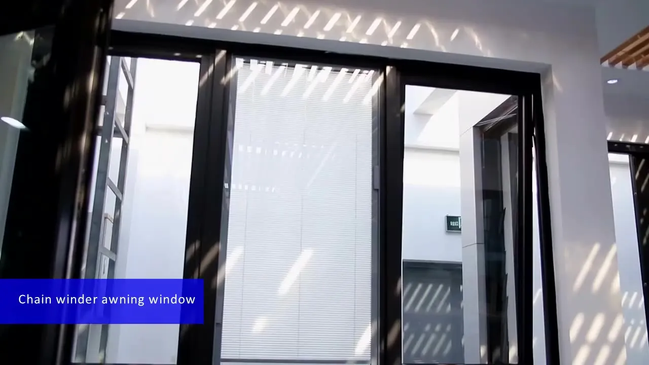 Superwu Hot Sale High Performance Thermal Break Aluminum Profile Top Fixed Windows Bottom Awning Hung Window